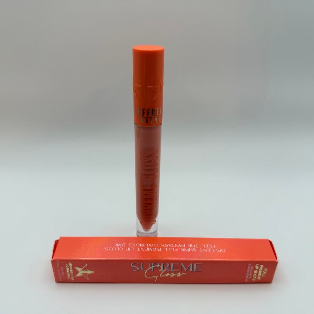 Jeffree Star Entwined Supreme Gloss Peachy Nude Full Pigment 0.172 fl oz NIB